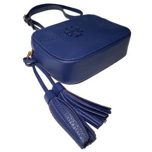 Tory Burch McGraw Camera Bag Bright Indigo